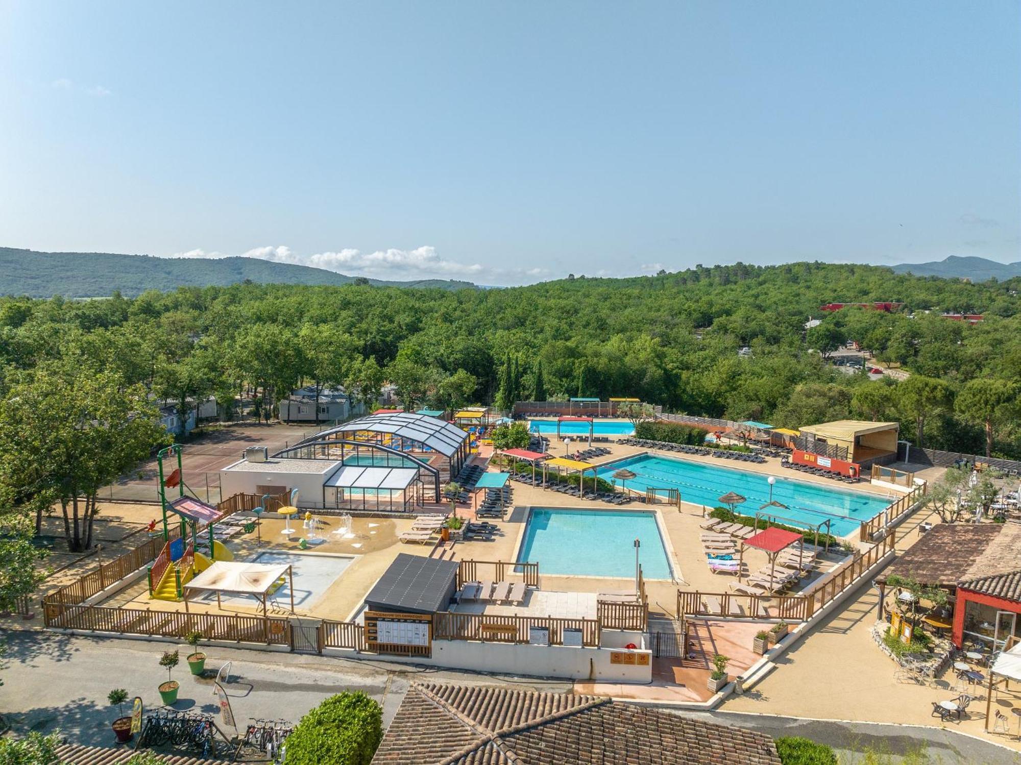 Camping Domaine De Chaussy Lagorce  Exterior photo