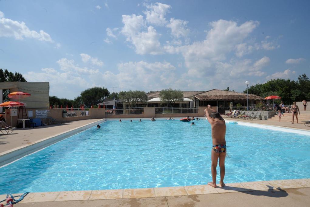Camping Domaine De Chaussy Lagorce  Exterior photo
